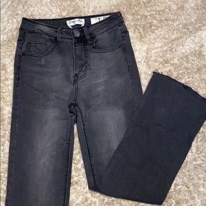 Black Flare Jeans